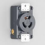 引掛形 埋込コンセント 白 アメリカン電機