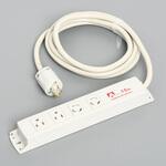 OAタップ4個口 コード付 アメリカン電機