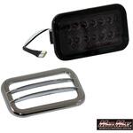 スズキ キャリートラック DA63T DA16T LEDバックランプ スモーク+メッキ ガーニッシュ セット MAD MAX(マッドマックス)