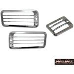 ダイハツ ハイゼットトラック 500系 用 メッキ バックランプ テールランプ ガーニッシュ 2点セット MAD MAX(マッドマックス)