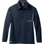 アイスベンチレーションロングポロシャツ SLASH(シンメン)