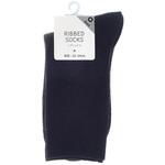 婦人 綿混リブカジュアルソックス ゴートレイド