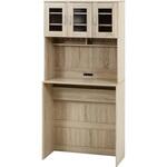 ゴミ箱上キャビネット 90幅 オーク 不二貿易