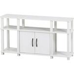 フィット ハイTVラック オークWH 不二貿易