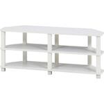 フィット コーナーTV台 オークWH 不二貿易