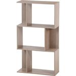 S型ディスプレイラック 3段 アッシュグレー 不二貿易