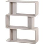 ディスプレイラック 3段 クレール ホワイトウォッシュ 不二貿易