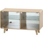 コレクションシェルフ クレール ワイド オークナチュラル 不二貿易