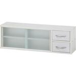 カウンター上収納ラック 90幅 オークWH 不二貿易