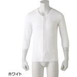 紳7分袖ホックシャツ ケアファッション