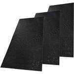 KEMEKO ケメコ ヒートガードA1100アルマイト 600×300mm(3枚セット/大サイズ/BLACK) Kemeko