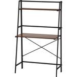 フォールディングデスク タワータイプ ペルル BR/BK 不二貿易