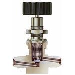 フジキン ベローズバルブ ベローズバルブ (丸ハンドル・ステンレス鋼製・1MPa) フジキン