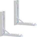 壁掛け物干し受け ホルダー 石膏ボード用 日本製 施工不要 工事不要 YAMAZEN(山善)