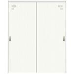 上吊り引き違い戸セット・MJドアタイプ ハイテクウッドプラス