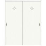 上吊り引き違い戸セット・MKドアタイプ ハイテクウッドプラス