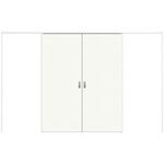 上吊り引き分け戸セット・FPドアタイプ ハイテクウッドプラス