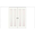 上吊り引き分け戸セット・M2ドアタイプ ハイテクウッドプラス