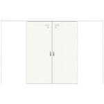 上吊り引き分け戸セット・MJドアタイプ ハイテクウッドプラス