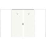 上吊り引き分け戸セット・MKドアタイプ ハイテクウッドプラス