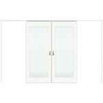 上吊り引き分け戸セット・KGドアタイプ ハイテクウッドプラス