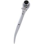 SRW-1721C ショートラチェットレンチ 17×21 曲がり MUST TOOL