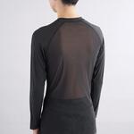 バックメッシュエアリーロングスリーブ SLASH