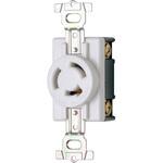 3P 20A 引掛埋込コンセント(白) 明工社