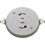 MLコンセント付埋込引掛シーリング(ミルキーホワイト) 明工社