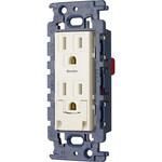 MLアースターミナル付接地ダブルコンセント(カバー付)(カセット)白 明工社