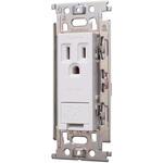 MLアースターミナル付接地コンセント(カバー付)(白) 明工社