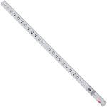 20A安全ブレーカ付 FM15Aコンセントバー(18コ口) 明工社