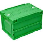 - 折りたたみコンテナ フタ一体型タイプ モノタロウ 73367805