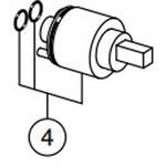 シングルレバーヘッドパーツ部 INAX(LIXIL)