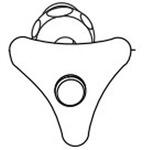 1/2水栓用ハンドル部 INAX(LIXIL)