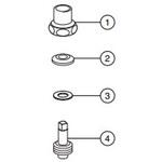 キー式スピンドル部 INAX(LIXIL)