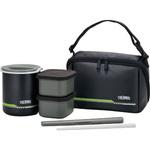 弁当箱・水筒 BROMPTON THERMOS JNL-504(PBK) BLACK 弁当箱・水筒 BROMPTON THERMOS JNL-504(PBK) BLACK