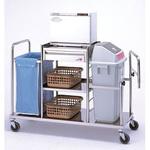 8411A さわやか8411A(引出し付オムツカート) 新鋭工業