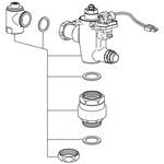 節水形自動大便フラッシュバルブ本体 INAX(LIXIL)