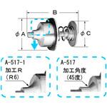 大便低圧FV用ハンドル元ネジ部 INAX(LIXIL)