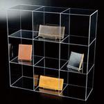 3列3段ディスプレー ノーブランド トレイ/ディスプレイスタンド・台