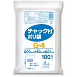 チャック付G-4 透明100P オルディ