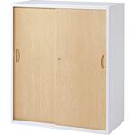 RW45システム収納庫(扉木目シリーズ) 生興