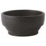 スタッキングビビンバ 黒 石目調 昭和製陶