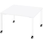 pixta 2 キャスター脚 スクエアタイプ 配線受けなし(組立サービス付) PLUS(プラス)[文具]