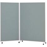 SY-2スクリーン クロスタイプ 2連(組立サービス付) PLUS(プラス)[文具]