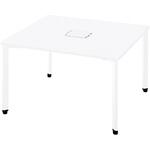 pixta 2 アジャスター脚 スクエアタイプ 配線受け付(組立サービスなし) PLUS(プラス)[文具]