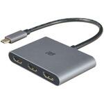 トリプルディスプレイアダプター(最大4K60Hz・PD対応) ラトックシステム