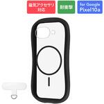 Google Pixel 10a 耐傷・耐衝撃ハイブリッドケース 「ViAMO mag」 ブラック LEPLUS NEXT