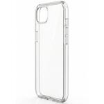 iPhone 16e 耐衝撃ハイブリッドケース クリア 衝撃吸収 着脱簡単 ストラップホール付【バルク品】 Smart Stock